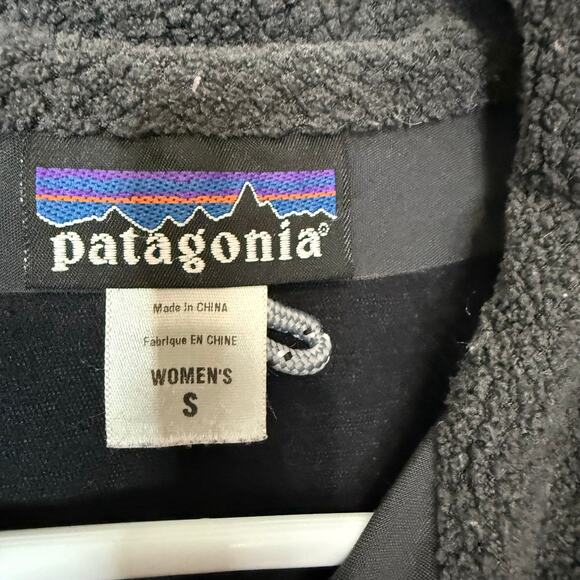 Patagonia CSS Softshell Jacket Black Gray Full Zip Size Small - Picture 5 of 5
